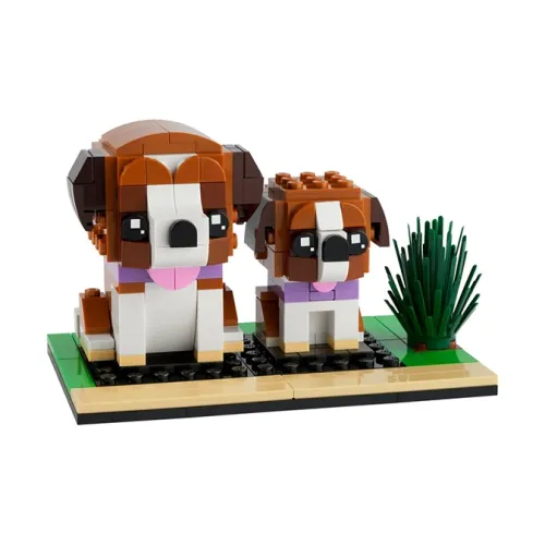 LEGO Квадратные головы Saint Bernard Собака Конструкторы 0 300 шт 40543