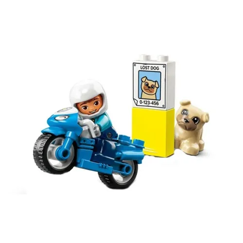LEGO Police Мотоцикл Пластиковые конструкторы 5 шт. 10967