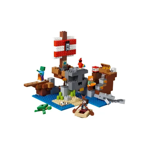 LEGO My World Collection Пиратский корабль Приключение Minecraft Конструкторы 301 600 шт. 21152