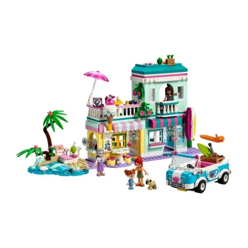 LEGO Good Friend Collection, Surfer Green Purple Vacation House Пластиковые конструкторы 685 шт. 41693
