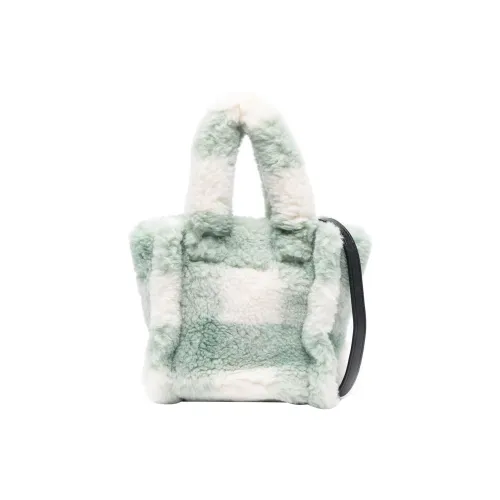 STAND STUDIO Шерсть Тоут Сумка Сумка для покупок Сумка через плечо Сумка Женская Мятно-зеленая