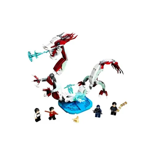 LEGO Marvel Characters Марвел Qi Wa The Ten Commandments Легенда Ancient Village BATTLE Конструкторы 400 шт. 76177