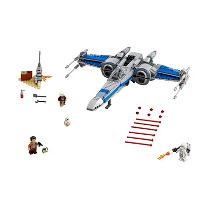 LEGO Star Wars Resistance X Wing Plastic Model Kit 601 1000pcs 75149