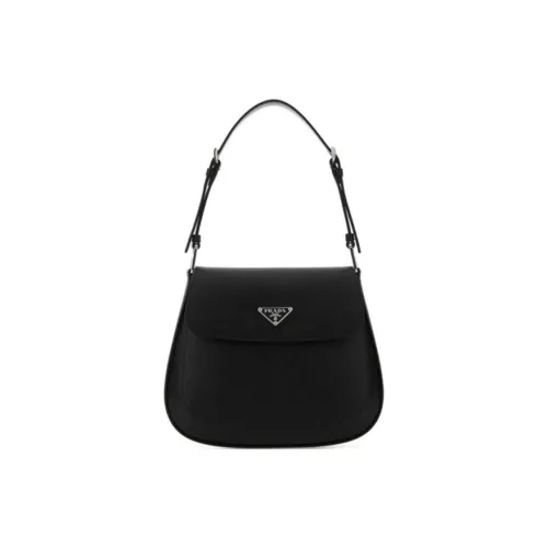 PRADA Сумка через плечо из кожи сумка на плечо стандартная женская черная