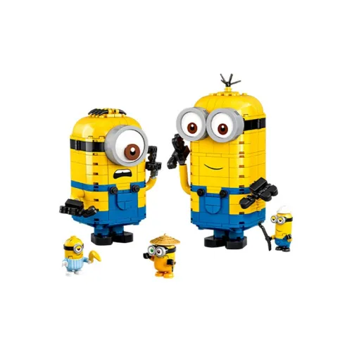 LEGO Квадратные головы Minions Игривые Minions Пластиковые конструкторы 876 шт. 75551