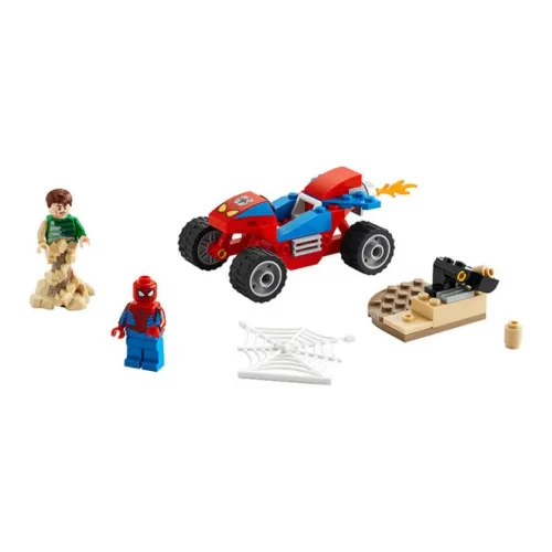 LEGO Super Hero Collection Spider-Man Man Marvel Spider-Man Man Collection Spider-Man Man vs. Sandman Building Blocks 45 76172
