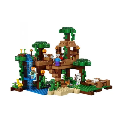 LEGO My World Collection Джунгли Деревянный Домик Конструктор 706 шт. 21125