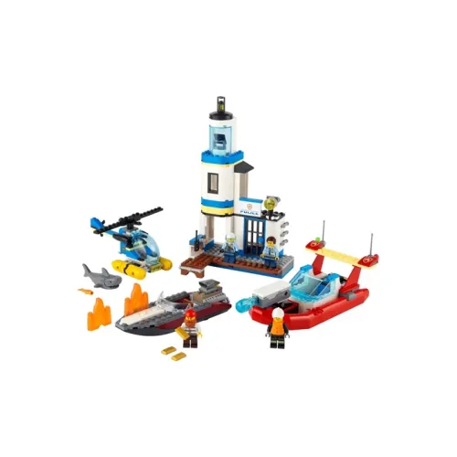 LEGO Зеленый Фиолетовый Police And Fire Rescue Mission Пластиковые конструкторы 0 300 шт. 60308
