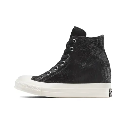 Converse Chuck 70 противоскользящие высокие кроссовки для скейтбординга женские черные