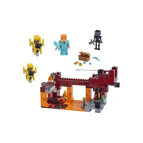 LEGO My World Collection Great BATTLE Пламя Man Пластиковые конструкторы 301 600 шт. 21154