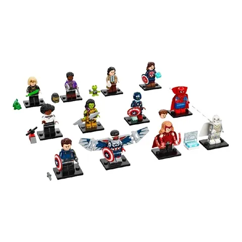 LEGO Minion Collection Marvel Characters Squeaky Fun Marvel Studios 12 шт в общей сложности конструкторы 10 30 71031