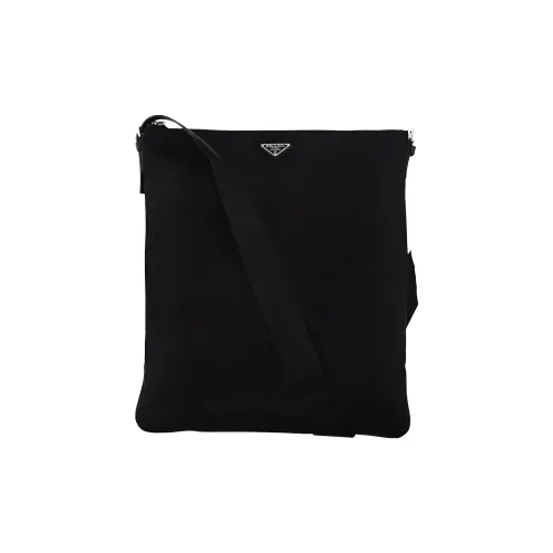 PRADA Nylon Сумка через плечо Мужская Черная
