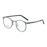 Прозрачный синий металлический 2600