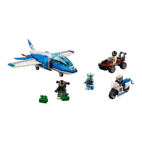 LEGO City Collection Azure Police Parachute Pursuit Пластиковые конструкторы 0 300 шт. 60208