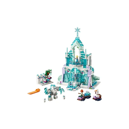 LEGO Disney Collection Frozen Замковый Конструктор из Магического Ледяного Снежного Замка Эльзы 601 1000 шт. 43172