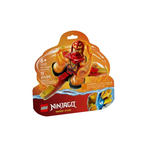 LEGO Ninjago Персонажи KAI'S Dragon Пава Призрачный FLIP Конструкторы 72 шт. 71777