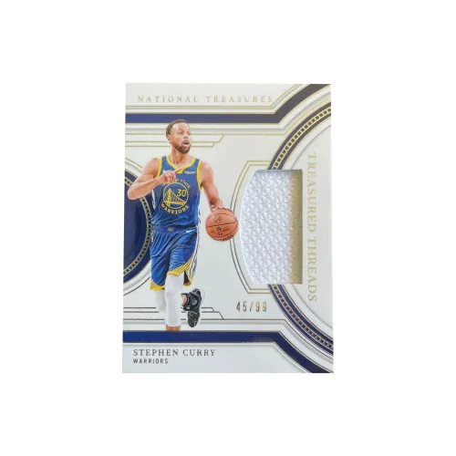 PANINI 2023 24 Карточная коллекция National Treasure Warriors Стив Карри игровая форма белые спортивные карты 1 шт