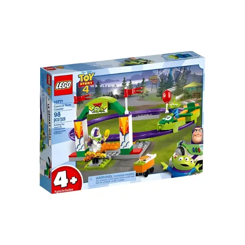 LEGO Disney Collection CARNIVAL совместный модельный роллер Thrilling Roller Подставка Пластиковые конструкторы 98 шт. 10771