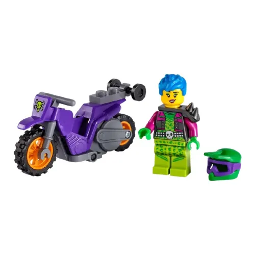 LEGO City Collection Мотоцикл Задняя ОСНЬ Поддержка для трюков Конструкторы 601 1000 шт. 60296