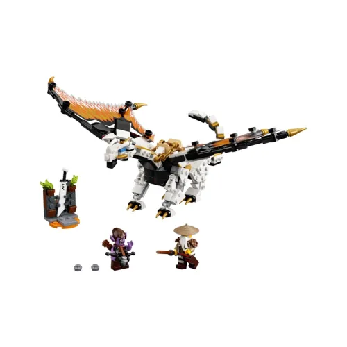 LEGO Phantom Ninja Collection Мастер Wu's BATTLE Flying Dragon Конструкторы 71718