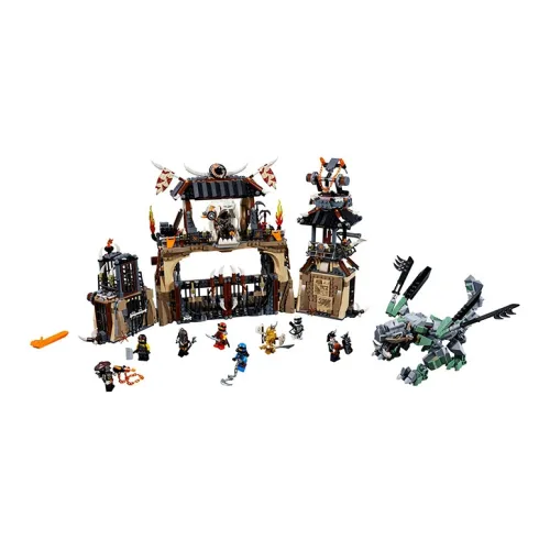 LEGO Phantom Ninja Collection Дракон TRIBE Headquarters Конструктор 1660 шт. 70655