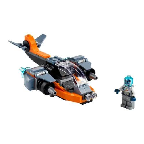 LEGO LOGO Creator Аниме Самолёт Конструктор 113 шт. 31111