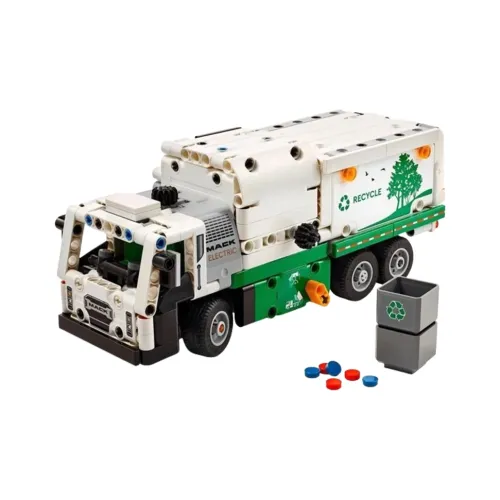 LEGO City Mack LR Электрический мусоровоз Конструкторы 503 шт. 42167 1