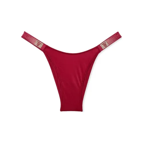 Victoria's Secret 1 пачка Красный Женские трусы-бикини