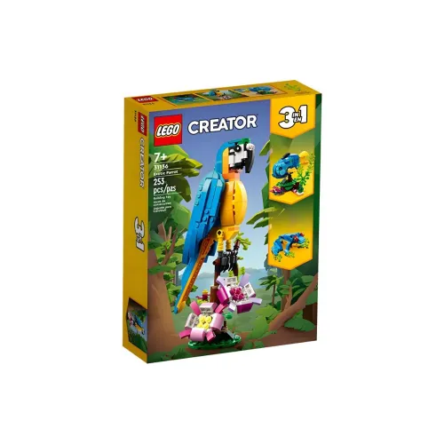 LEGO Creative Variety Collection Экзотический Папагаин Конструкторы 253 шт. 31136