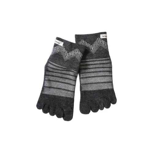 INJINJI Низкие носки унисекс 1 упаковка серые