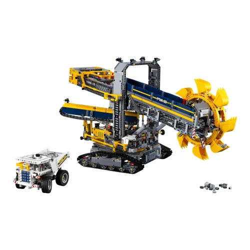 LEGO Technology Mechanical Set Большой Ведрообразный WHEEL Excavator Конструкторы 2001 5000 шт. 42055