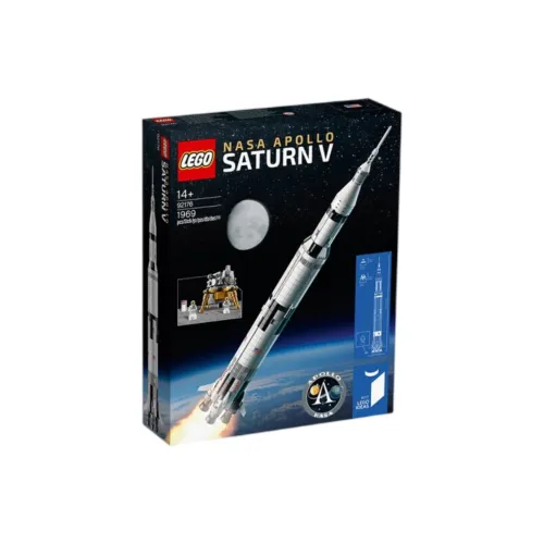 LEGO IDEAS США NASA сотрудничество Apollo Saturn V Конструкторы 301 600 шт. 92176