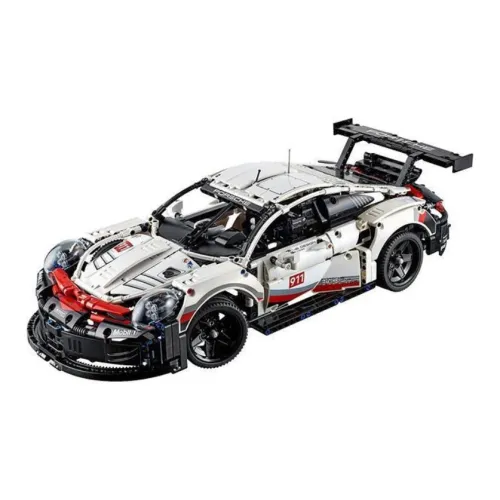 LEGO X PORSCHE Технологический Механический Набор Porsche 911 RSR Гонки Хобби Модель Конструкторы 1580 шт. 42096