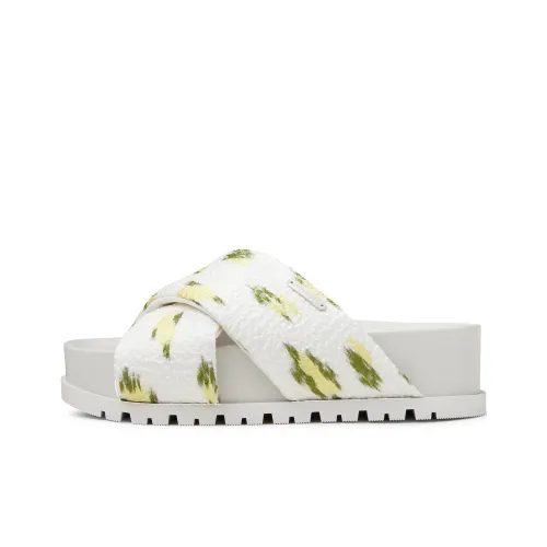 CHARLES KEITH Композитная подошва Слипоны 4CM Женские MULTI Композитный цвет