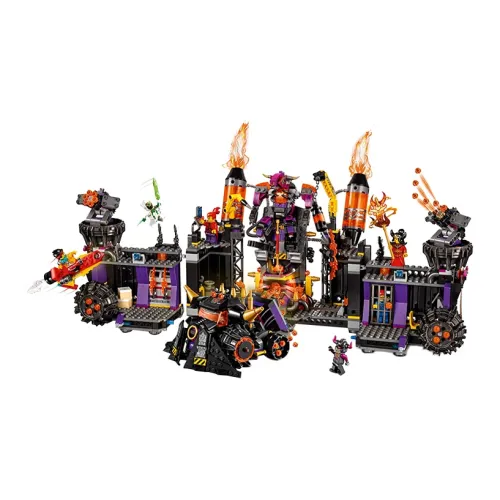 LEGO Little Monkey King Collection Основа OF The Bull Demon'S Огонь Wrath Конструкторы 1001 2000 шт. 80016