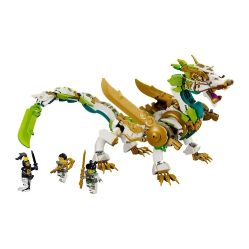 LEGO Little Monkey King Collection Дракон Сяо Jiao'S Хранитель Мифический дракон Броня Конструкторы 605 элементов 80047