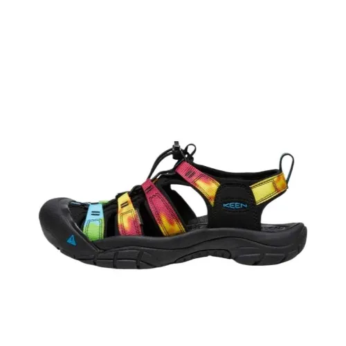 KEEN Newport Retro Пляжные сандалии Женские Черные