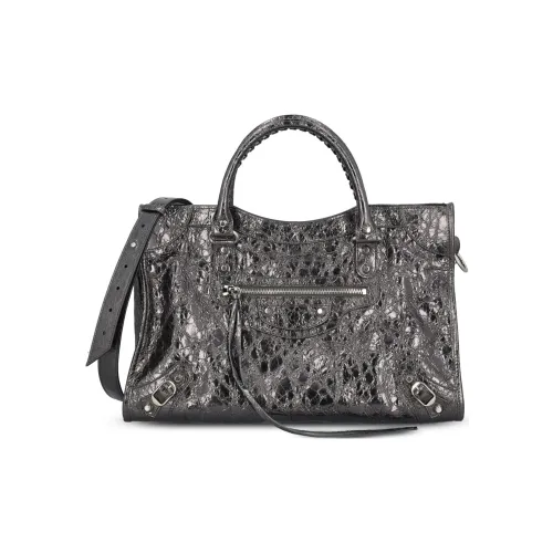 Balenciaga Lambskin Bag Women's Steel Gray