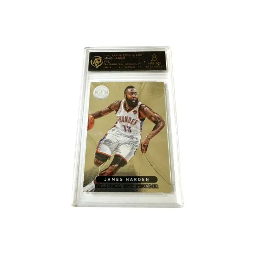 Панини Джеймс Харден Thunder Totally Certified Серебряный Relief Баскетбольная карточка 8 очков Сертифицированные карточки 1 шт