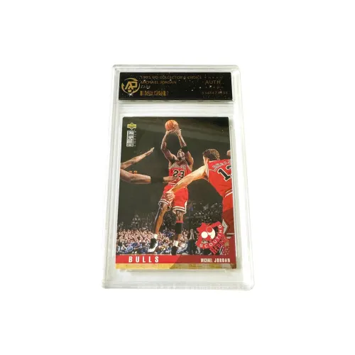 Верхняя Дека Michael Jordan Быки Scouting Report Топпс Легенда Баскетбольный GOD Сертифицированные карточки "Звезда" 1 шт