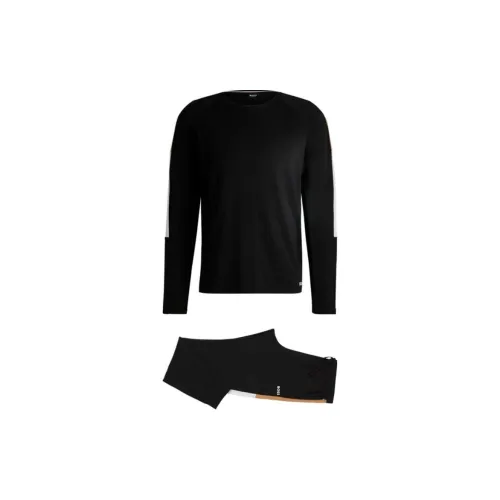 Hugo Boss Пижамный комплект мужской черный