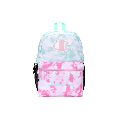 Champion Полиэстер Рюкзак Стандартный Женский Синий Розовый