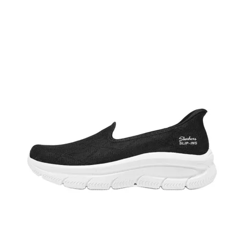 Skechers Modern D'Lu Аbrasion Resistant Низкий Топ Повседневная Обувь Женская Черная
