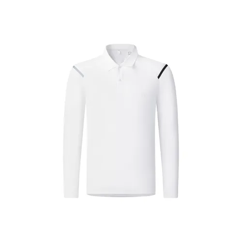 FILA ATHLETICS Спортивная поло мужская нефритово-белая