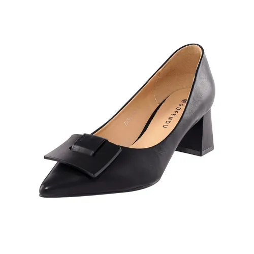 GUDIANFENGDU Грубый каблук Высокие каблуки 5,5 см Женские