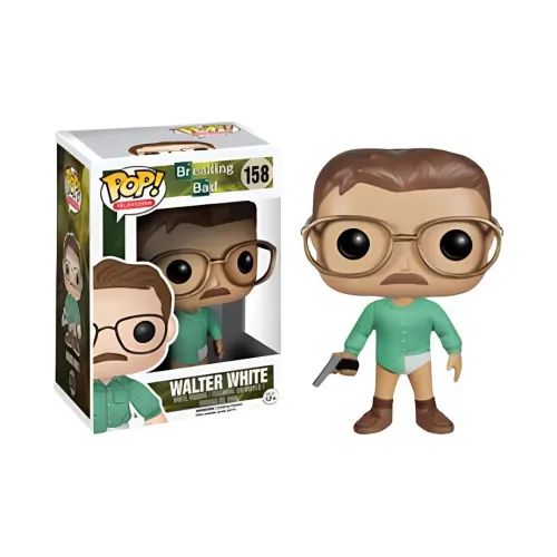 Funko POP! Collection Фигурка Уолтера из "Breaking Bad" в стиле Chibi белый цвет 9,5 см