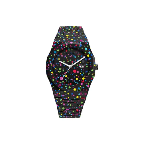 MEXVEL Октагональные Старшие и Средние Школьные Пара Наручные Часы Кварцевый Механизм Смольный Ремешок Часы Унисекс Черный Циферблат