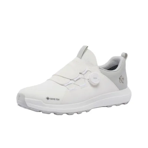 DESCENTE LITE GTX Водонепроницаемый и Дышащий Низкий Топ Обувь для гольфа Мужской Белый