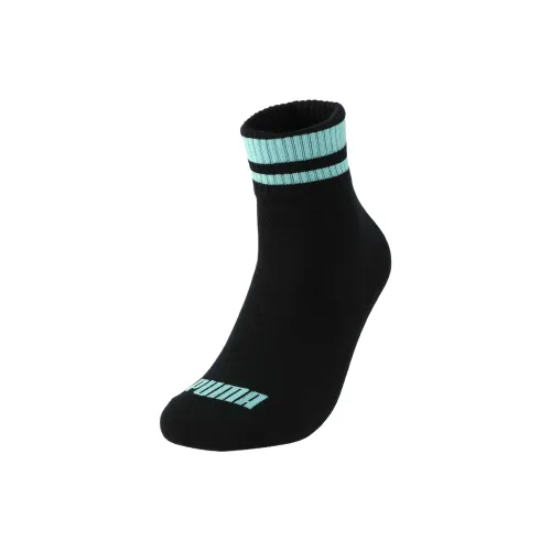 PUMA UnisexQUARTER 1P APAC Носки до щиколотки Унисекс 1 упаковка Черный Зеленый