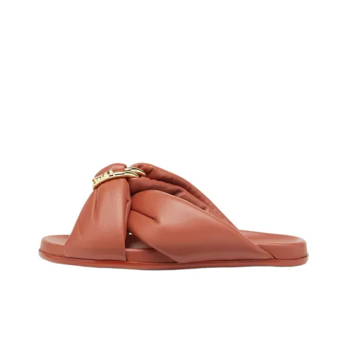 FENDI Feel Слипоны Женские Коричневый